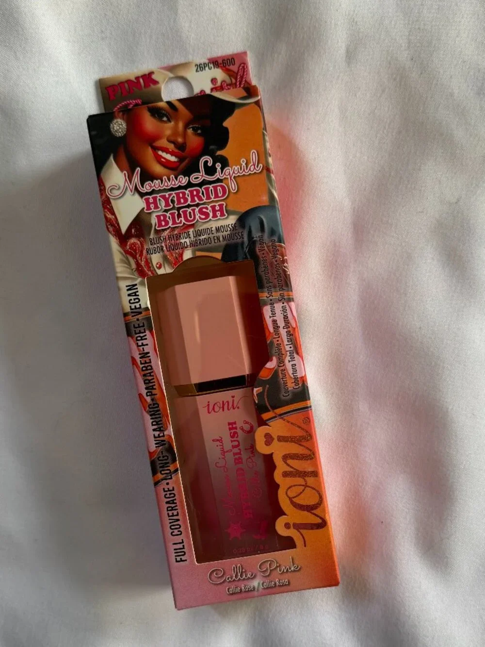 ioni Hybrid Blush Mousse Liquid Set: Gracie Coral, Shiloh Brown, Callie Pink